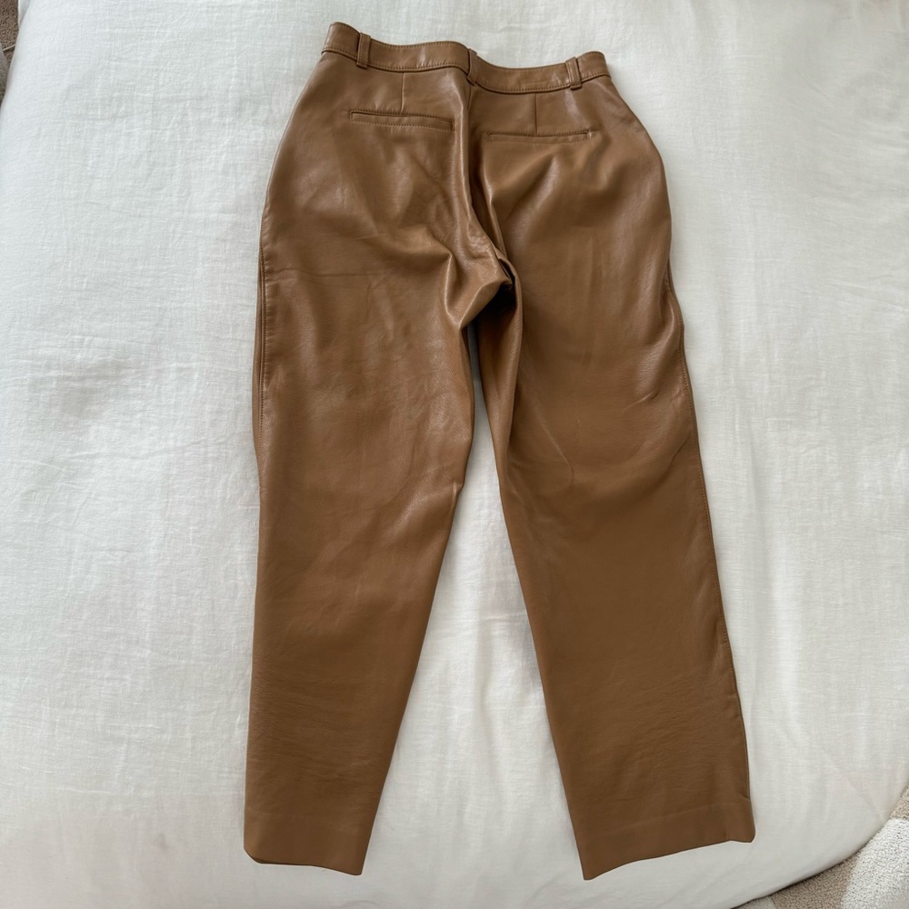 Babaton Command Ankle Vegan Leather Pants